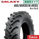 トラクタータイヤ 1本|460/85R30|18.4R30|EARTH-PRO R-1W850|チューブレスタイプ|GALAXY ギャラクシー