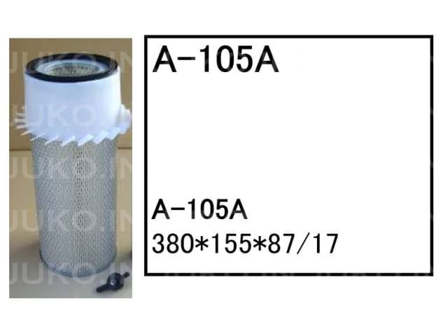 Rakuten - エアーエレメント A-105A CAT キャタピラー 三菱 ホイールローダー タイヤショベル WS500 DD WS500AII PS 他 フィルター