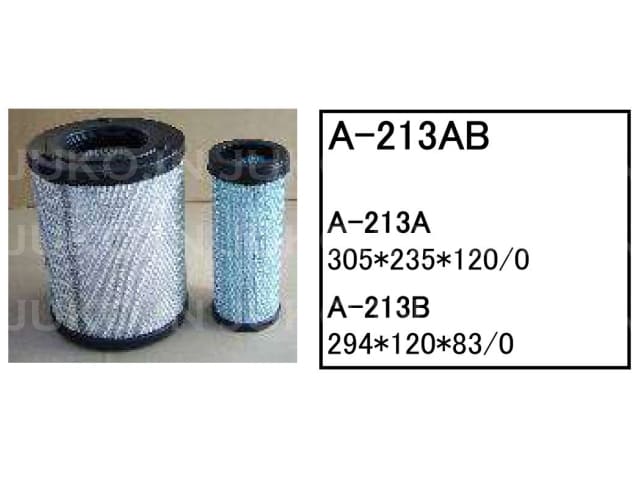 乐天商城 - エアーエレメント A-213AB CAT キャタピラー 三菱 ブルドーザー D4E D4ELGP D4HII 他 フィルター