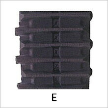 ヤンマー コンバイン AG460 ゴムクローラー 1本 450×90×52 J4552NE KBL クローラー...