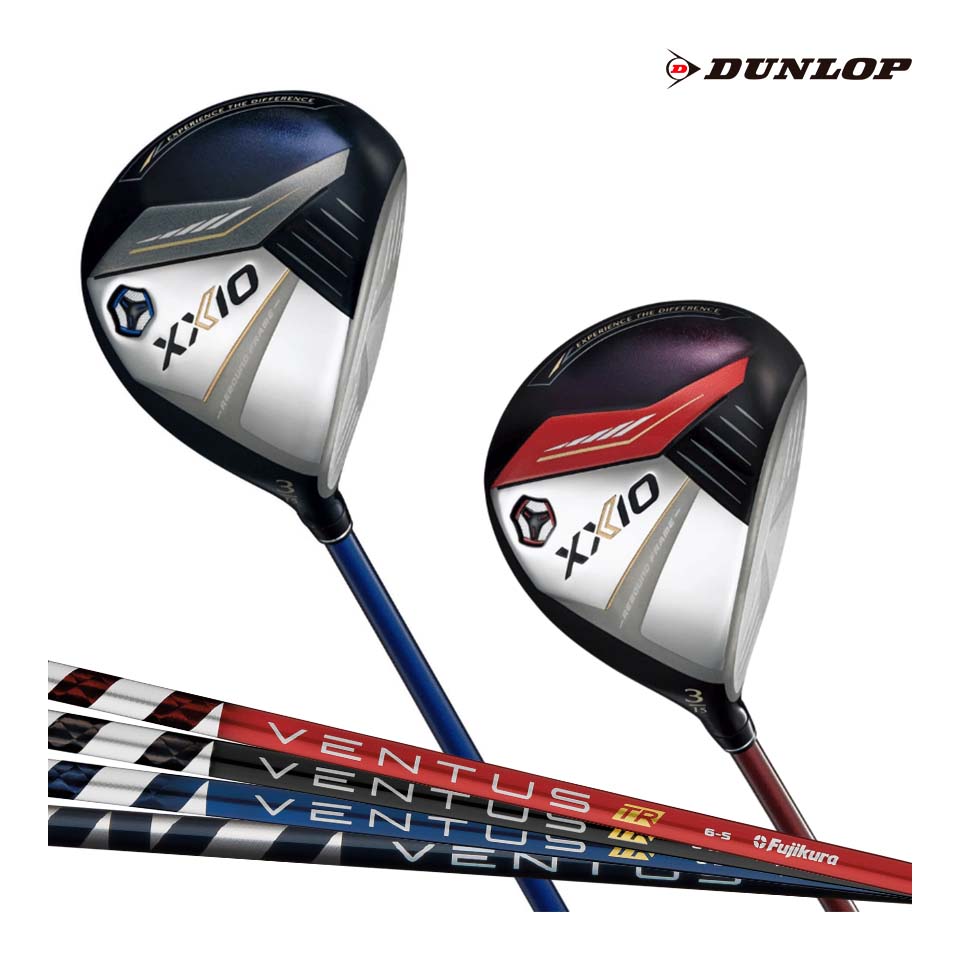カスタム ダンロップ ゼクシオ13 フェアウェイウッド ベンタス TR ネイビー レッド ゴルフ メンズ DUNLOP XXIO13 FAIRWAY WOODS VENTUS TR BLUE BLACK RED ブルー ブラック