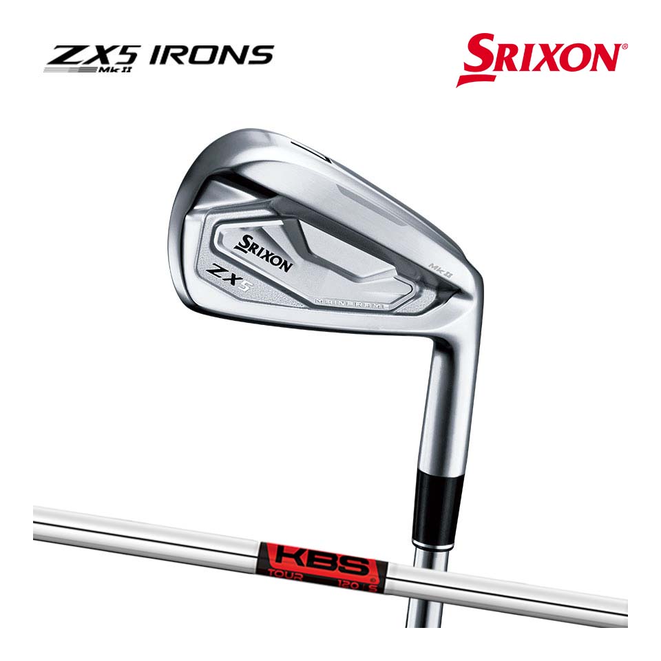 2022 スリクソン ZX5 MkII アイアン KBS TOUR 6本セット 硬さ選択可 SRIXON ダンロップ