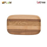 PLAM Latree トレイS モザイク PL1BAN-0020200-MXOL 小さな無垢の木 幸せインテリア 飛騨家具 プラム ラトレ 木製 北欧 プレート