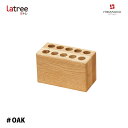 Latree ペンスタンド10 オーク #OAK PL1DEN-3930113-OAOL ペン立て 小さな無垢の木 幸せインテリア 飛騨家具 PLAM プラム ラトレ おしゃれ 木製 アンティーク ナチュラル 木目 新築祝(3)