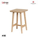 Latree ラトレ 花台角ロー ＃BE ビーチ PL1GRA-0010380-BEUFL 小さな無垢の木 幸せインテリア 飛騨家具 PLAM プラム 飾り台 木製 ウッド ナチュラル 玄関 ガーデン