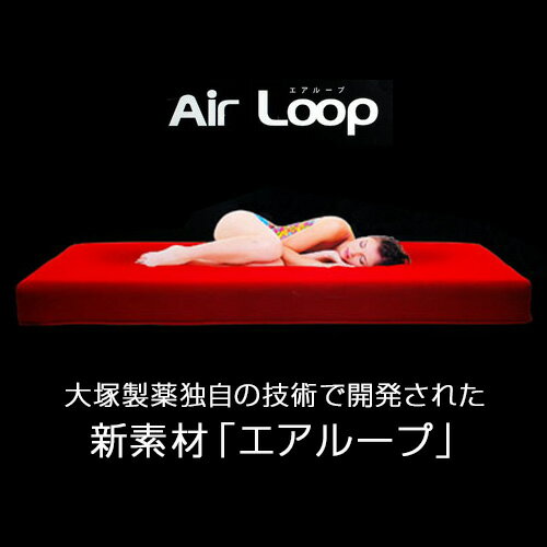 エアループ ノンコイルマットレス クレイ ハード／ソフト WD ワイドダブルサイズ 日本製 Air Loop CLAY 選べる4色 2