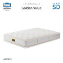 新モデル 正規販売店 SIMMONS シモンズ 6.5インチコイル ゴールデンバリューマットレス SD セミダブル AA21223 ビューティーレストプレミアム ※ベッドフレーム別売代引不可