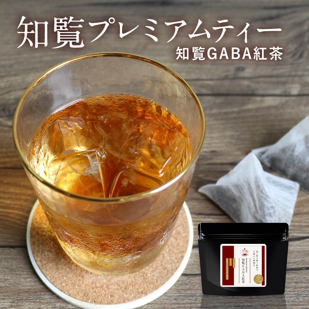 知覧 GABA 紅茶 (3g×25包) 国産 ギャバ茶 GA
