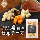 チーズ おつまみ ドライチーズ 乾燥チーズ (80g) 4種 詰め合わせ フリーズドライ おやつ モッツァレラ ホワイトチェダー ミモレット スモークチーズ 高たんぱく ミックス おすすめ 晩酌 贅沢 家飲み 宅飲み 間食 送料無料 1