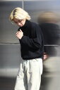 ySALEzyYVizHOPE BAY POLO SWEATER ^[glbN~mZ[^[ BLACK MILANO KNITmNEW]