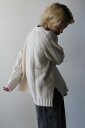 ySALEzyYVizHOPE CABLE SWEATER [Q[WP[uZ[^[ BONE WHITE WOOLmNEW]