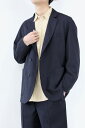 ySALEzyYVizDOCUMENT (hLg) WASHABLE WOOL SET UP JACKET e[[h WPbg NAVY [NEWn