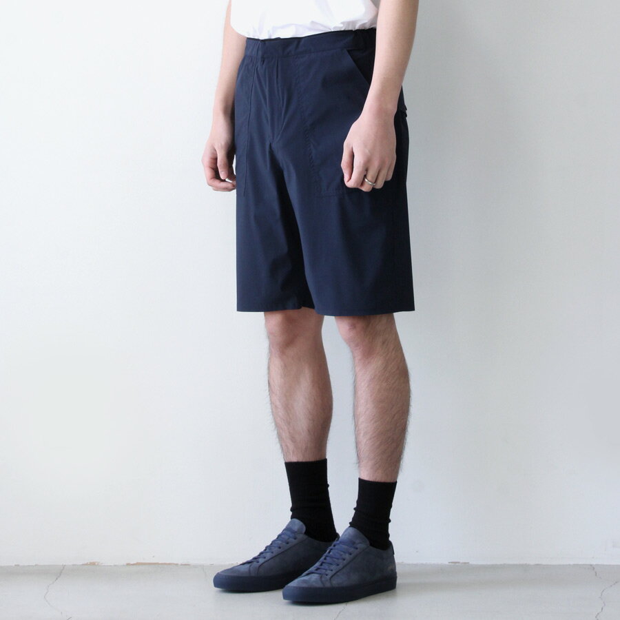 ISAORA (イサオラ) DELTA SHORT ナイロン ショートパンツ NAVY 