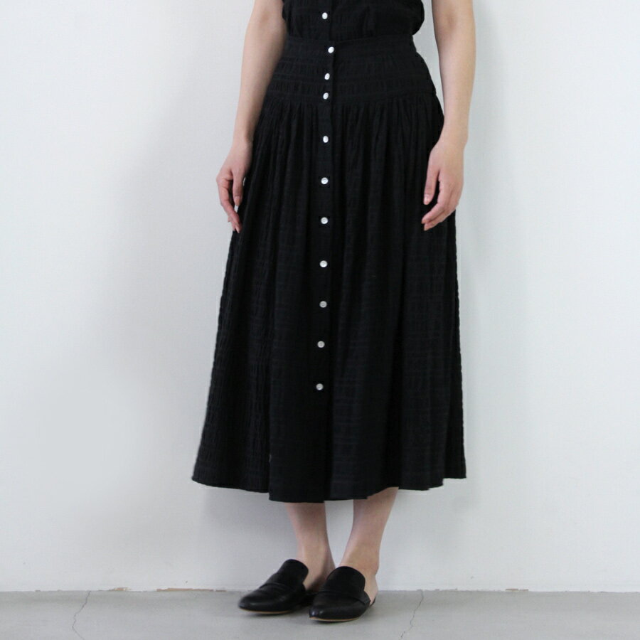 【SALE】【送料無料】【レディース】【新品】NIKKI CHASIN（ニッキー チェジン)(WOMENS) LINGO SKIRT / BLACK ロング スカート［NEW]