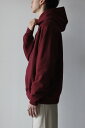 ySALEzLADY WHITE CO.ifBEzCgEJpj[jSUPER WEIGHTED HOODIE wr[EFCgXEFbg MAROON [NEW]