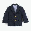 【中古】【子供服】TOMMY HILFIGER (トミーヒルフィガー) KIDS BLAZER キッズ ブレザー NAVY [SIZE: 18R USED]