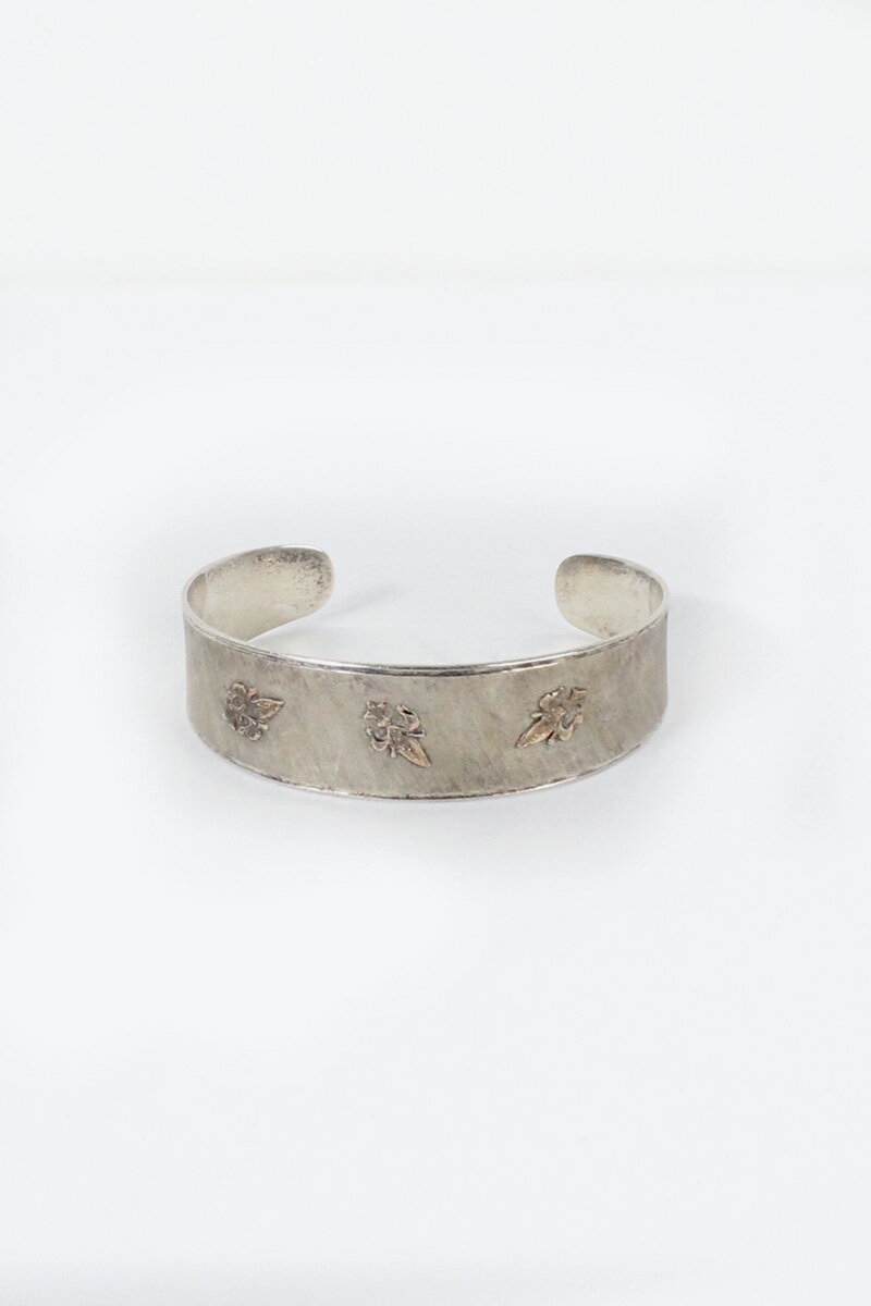 【中古】【送料無料】 VINTAGE SILVER (ヴィンテージ シルバー) 925 SILVER BANGLE W/750GOLD シルバー ゴールド バングル [SIZE: ONE SIZE USED]