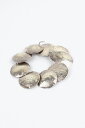 yÁzyz(KA) VINTAGE SILVER (Be[W Vo[) SILVER BRACELET Vo[ uXbg [ONE SIZE: USED]