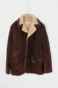 yÁzyz SCHOTT (Vbg) 90'S SUEDE JACKET W/BOA LINNING 90N XG[h WPbg BROWN/BEIGE@ [SIZE: 40 USED]