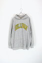 yÁz CHAMPION (`sI) MADE IN USA 80'S SULLIVAN PULLOVER SWEAT HOODIE USA 80N To vI[o[ XEFbg t[fB[ GREY [SIZE: XXL USED]