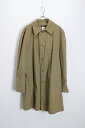 【中古】 LONDON FOG (ロンドンフォグ) MADE IN USA 90 039 S BALMACAAN COAT USA製 90年代 バルマカーン コート BEIGE SIZE: 40 USED