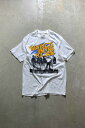 yÁzHANES (wCY) MADE IN USA 89'S S/S NEW KIDS ON THE BLOCK PRINT BAND T-SHIRT USA 89N  j[LbY I U ubN vg oh TVc WHITE [SIZE: XL USED]