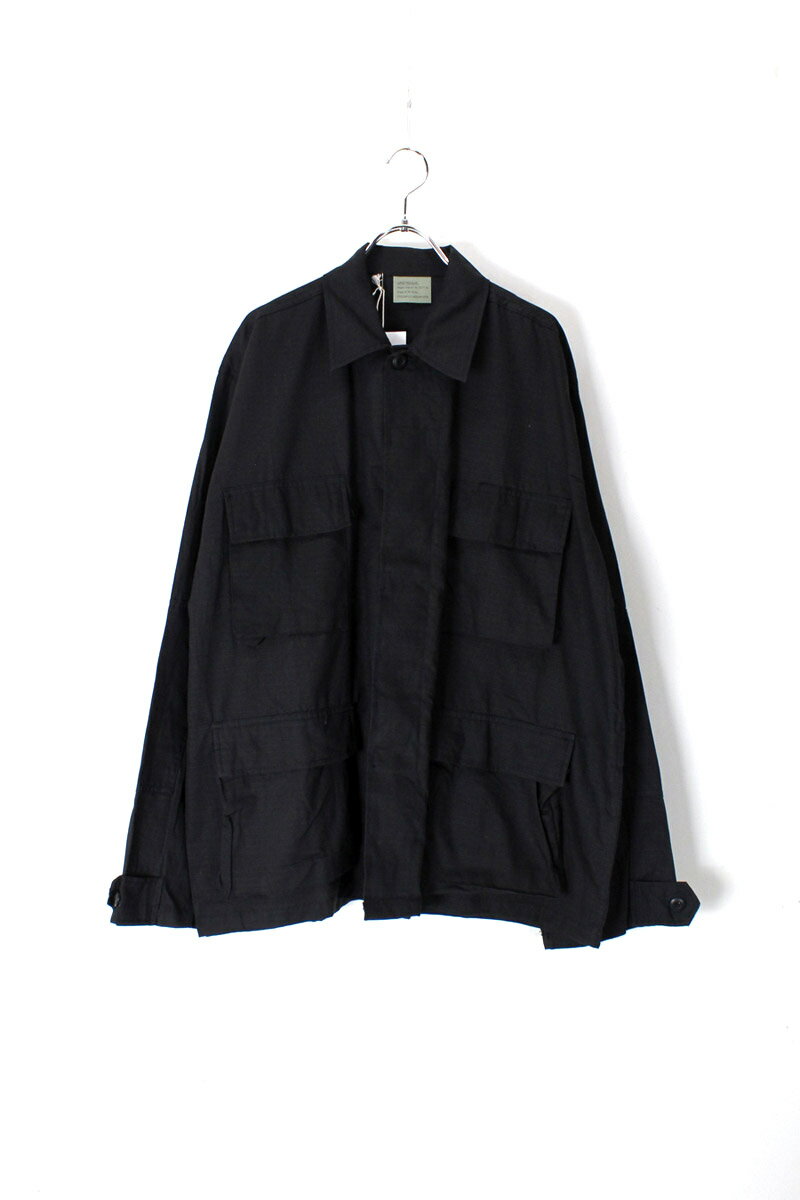 【メンズ新品】ROTHCO (ロスコ) RIPSTOP BDU SHIRT JACKET リップストップ シャツ ジャケット BLACK NEW