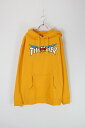 yYViz THRASHER x VENTURE (XbV[ x x`[j LOGO SWEAT HOODIE S XEFbg t[fB[ GOLD [NEW]