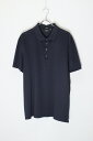 yÁzBOSS ({X) S/S MERCERISED COTTON POLO SHIRT }[ZCYh Rbg | Vc NAVY [SIZE: XXL USED]