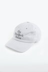 【メンズ新品】NEW YORK TIMES (ニューヨークタイムズ) STACKED LOGO BASEBALL CAP 日本未発売モデル ニューヨークタイムズ キャップ DARK GRAY/LIGHT GRAY [NEW]