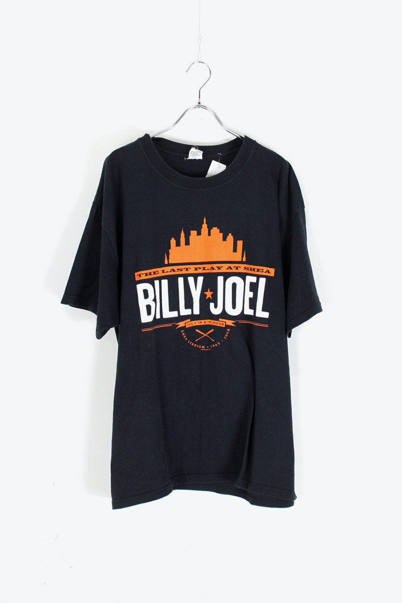 šANVIL (ӥ) 2008 BILLY JOEL TEE SHIRT T BLACK [SIZE: XL USED]