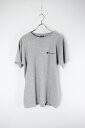 yÁz CHAMPION (`sI) MADE IN USA 90'S ONE POINT TEE SHIRT USA 90N TVc HEATHER GRAY [SIZE: L USED]