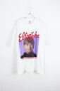 yÁzJERZEES (W[W[Y) MADE IN USA 95'S ELTON JOHN NORTH AMERICA TOUR TEE SHIRT USA 95N Gg W oh TVc WHITE [SIZE: XL DEADSTOCK/NOS]