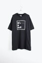 yÁzDAYSIDE (xCTCh) MADE IN USA 90'S IT'S NOT A CULT S/S MESSAGE TEE SHIRT USA 90N bZ[W TVc BLACK [SIZE: 2XL USED]