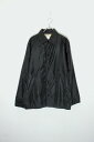 yÁzDEERFOOT ( fBAtbg ) 80'S NYLON COACH JACKET 80N iC R[` WPbg BLACK [SIZE:S USED]