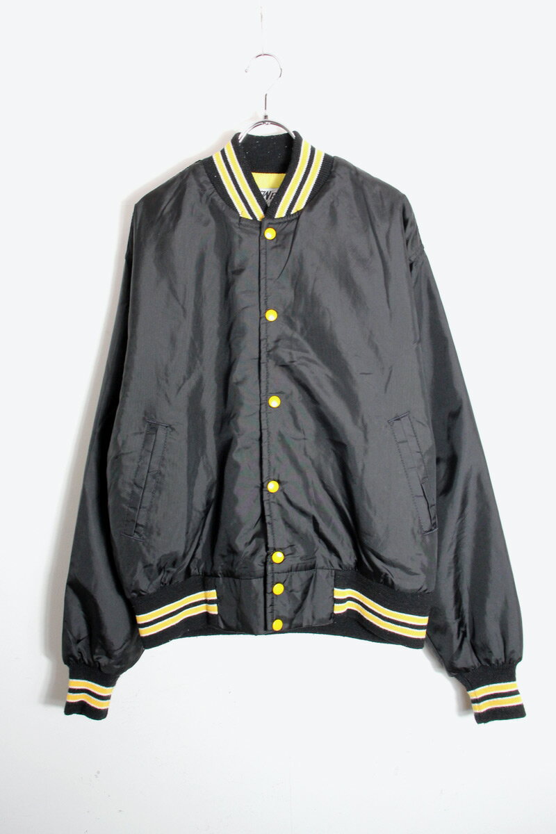 【中古】WEST WIND (ウェスト ウィンド) 80'S IOWA NYLON STADIUM PUFF JACKET 80年代 アイオワ ナイロン スタディアム パフ ジャケット BLACK [SIZE: L USED]