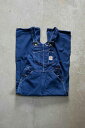 【中古】CARHARTT (カーハート) DENIM OVERALL デニム オーバーオール INDIGO [SIZE: W30 x L28 USED]