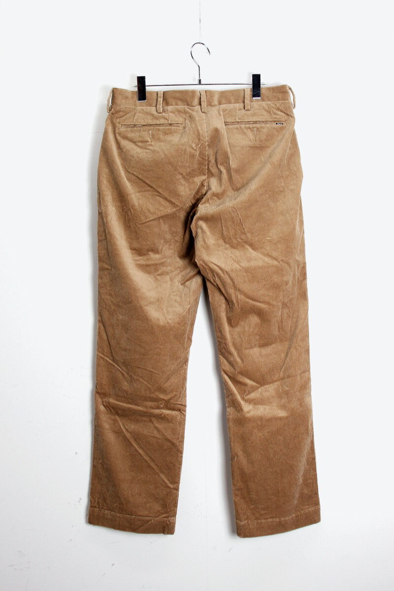 【中古】 POLO RALPH LAUREN (ポロ ラルフ ローレン) CORDUROY PANTS コーデュロイ パンツ BEIGE [SIZE: W32 x L32 USED]