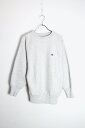 yÁzCHAMPION (`sI) MADE IN USA 90'S REVERSE WEAVE ONE POINT SWEATSHIRT USA 90N o[XEB[u  |Cg XEFbg Vc GRAY [SIZE: M USED]