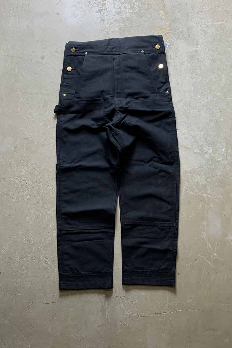 【中古】CARHARTT (カーハート) DUCK BIB OVERALL ダックビブオーバーオール BLACK [NEW]