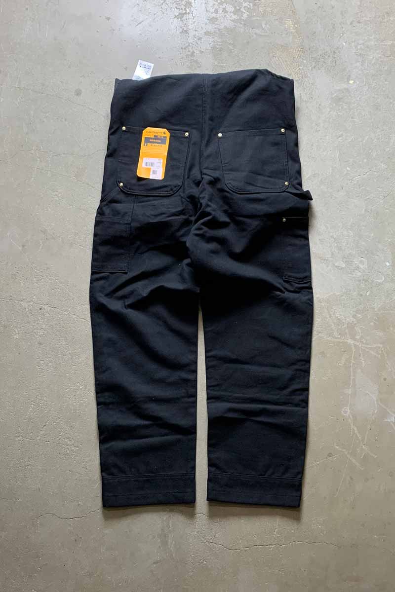 【中古】CARHARTT (カーハート) DUCK BIB OVERALL ダックビブオーバーオール BLACK [NEW]