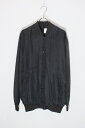 yÁzC&A (V[AhG[) 90'S SILK BUTTON JACKET 90N VN {^ WPbg BLACK [SIZE: M USED]