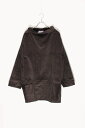 yViz NEWLYNSMOCK (j[XbN) CORDUROY SMOCK ROUND NECK R[fC XbN Eh lbN DARK BROWN[NEW]