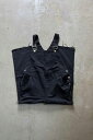 yÁzMOTHERHOOD (}U[tbh) COTTON TWILL OVERALL Rbg cC I[o[I[ BLACK [SIZE: S USED]