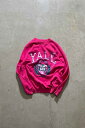 yÁzHANES (wCY) YALE COLLEGE LOGO SWEATSHIRT CF[w S XEFbgVc / PINK [SIZE: XL USED]