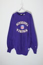 yÁzCHAMPION (`sI) MADE IN USA 94'S NFL VIKINGS REVERSE WEAVE SWEATSHIRT USA 94N GkGtG @CLO o[XEB[u XEFbgVc PURPLE [SIZE: 2XL USED]