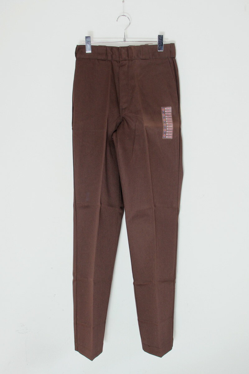 【中古】DICKIES (ディッキーズ) MADE IN USA 90'S 874 WORK PANTS USA製 90年代 874 ワーク パンツ BROWN [SIZE: W29 x L34 DEADSTOCK/NOS]