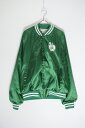 yÁzCHALK LINE (`[NC) MADE IN USA 90'S NBA BOSTON CELTICS NYLON STADIUM JACKET USA 90N Gkr[G[ {Xg ZeBbNX iC X^WA WPbg GREEN [SIZE: L USED]