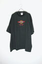 yÁzJERZEES (W[W[Y) S/S LUCK TEXAS 1979 EMBROIDERY T-SHIRT  bN eLTX 1979 hJ TVc BLACK [SIZE: XL USED]