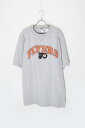 yÁzLEE SPORT ([ X|[c) MADE IN USA 90'S NHL FLYERS T-SHIRT USA 90N GkGC`G tC[Y TVc GRAY [SIZE: L USED]